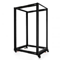 Alphacool ES 19" Open Frame Server Rack 25U Adjustable Depth