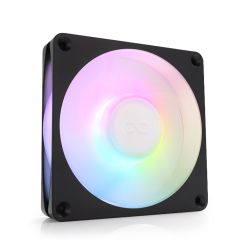 Alphacool Apex Stealth Metal Aurora 120mm Fan, 2600 RPM, Matte Black