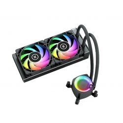 EKWB EK-Nucleus AIO CPU Cooler CR240 Lux, Digital RGB, Black