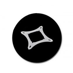 Bitspower CPU Block Plate For Intel CPU, White