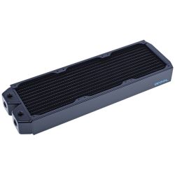 Alphacool NexXxos XT45 Full Copper Radiator, 360mm, Triple Fan, Black