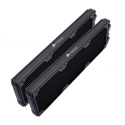 Corsair Hydro X Series XR5 360mm Water Cooling Radiator, Black, 2-pack