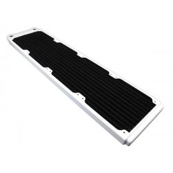 XSPC TX480 Ultra Thin Radiator, 120mm x 4, Quad Fan, White