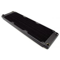 XSPC TX360 Crossflow Ultra Thin Radiator, 120mm x 3, Triple Fan, Black