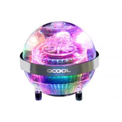Alphacool Eisball Adressable RGB - Acryl Reservoir with D5 VPP655 PWM Pump