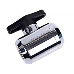 Alphacool G1/4" Eiszapfen Series 2-way Ball Valve, Chrome