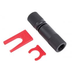 Alphacool ES G1/4" to G1/4" Quick Release Connector Kit, Push-In Industry Version