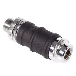 Alphacool ES Quick Release BLH1A Push-In Set IG-IG with Bulkhead Screw Connection