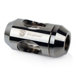 Bitspower G1/4" In-Line Filter, Black Sparkle