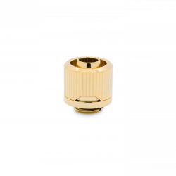 EKWB EK-Quantum Torque STC 12/16 Compression Fitting for Soft Tubing, 12/16mm (7/16" ID, 5/8" OD), Gold