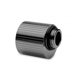 EKWB EK-Quantum Torque Rotary Offset Adapter Fitting, 3mm, Black Nickel
