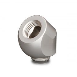 Thermal Grizzly DeltaMate 45 Degree Rotary Fitting, Matt Nickel