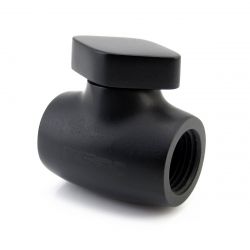 XSPC G1/4" Ball Valve, Matte Black