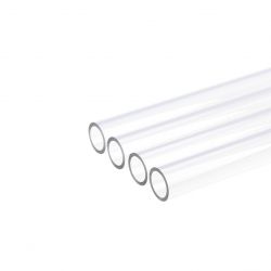 Alphacool Plexi (Acrylic) HardTube 13mm ID, 16mm OD, 60cm, Clear, 4-pack