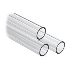 Corsair Hydro X Series XT Hardline 12mm Tubing, 1 Meter, Clear, 3-pack