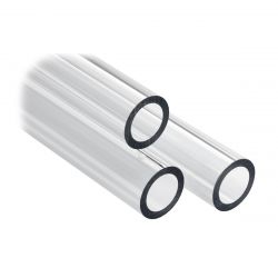 Corsair Hydro X Series XT Hardline 14mm Tubing, 1 Meter, Clear, 3-pack