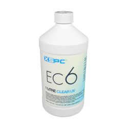XSPC EC6 High Performance Premix PC Coolant, Translucent, 1000 mL, Clear UV