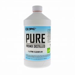 XSPC PURE Premix Distilled PC Coolant, 1 Liter, Clear UV