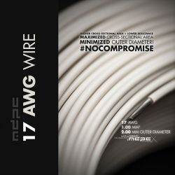 MDPC-X 17AWG Hook-Up Wire, C-White, 100-meter