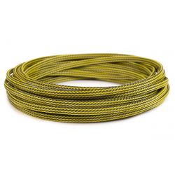 MDPC-X Classic Small Cable Sleeving, Carbon-Bumblebee, 25-foot