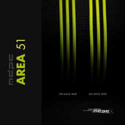 MDPC-X XTC Small Cable Sleeving, Area-51, 25-foot