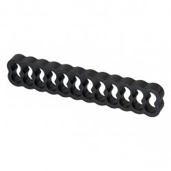 MOD-ONE Metallic Cable Comb, Closed, 24-Pin, Black