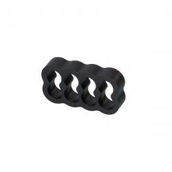 MOD-ONE Metallic Cable Comb, Closed, 8-Pin, Black