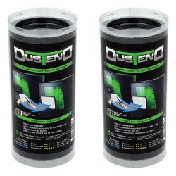 DustEND Premium Dust Filter for PC Case, Model G1, Black, 2-pack