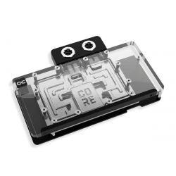 Alphacool Core RX 9070 XT Hellhound + Pure GPU Water Block with Backplate
