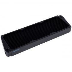 Alphacool NexXxos XT45 Full Copper X-Flow Radiator, 420mm, Triple Fan, Black