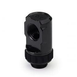 Alphacool Apex Grip 90 Degree OT/IT G1/4" Rotatable Adapter Fitting, Black
