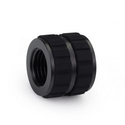 Alphacool Apex Grip Sleeve 16mm IT/IT G1/4" Fitting, Black