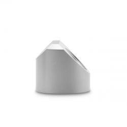 EKWB EK-Quantum Torque Static 45 Degree Fitting, Female to Female, Satin Titanium