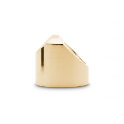 EKWB EK-Quantum Torque Static 45 Degree Fitting, Female to Female, Gold