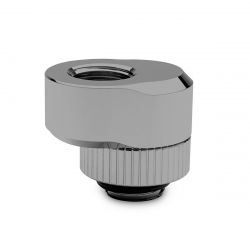 EKWB EK-Quantum Torque Rotary Offset Adapter Fitting, 7mm, Black Nickel