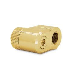 EKWB EK-Quantum Torque Double Rotary Offset 21 Fitting, Gold