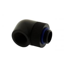 XSPC G1/4" 90 Degree Rotary Fitting V2, Matte Black