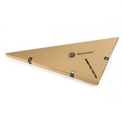 Bitspower Pre-bent 90-Degree Acrylic Hard Tube, 14mm OD