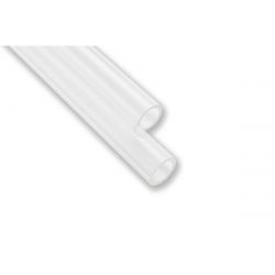 EKWB EK-HD PETG Tube, 10/12mm, 1000mm, Clear, 2-pack