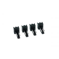 Phobya Fan Power Connector 2 Pin, Male, 4 pcs