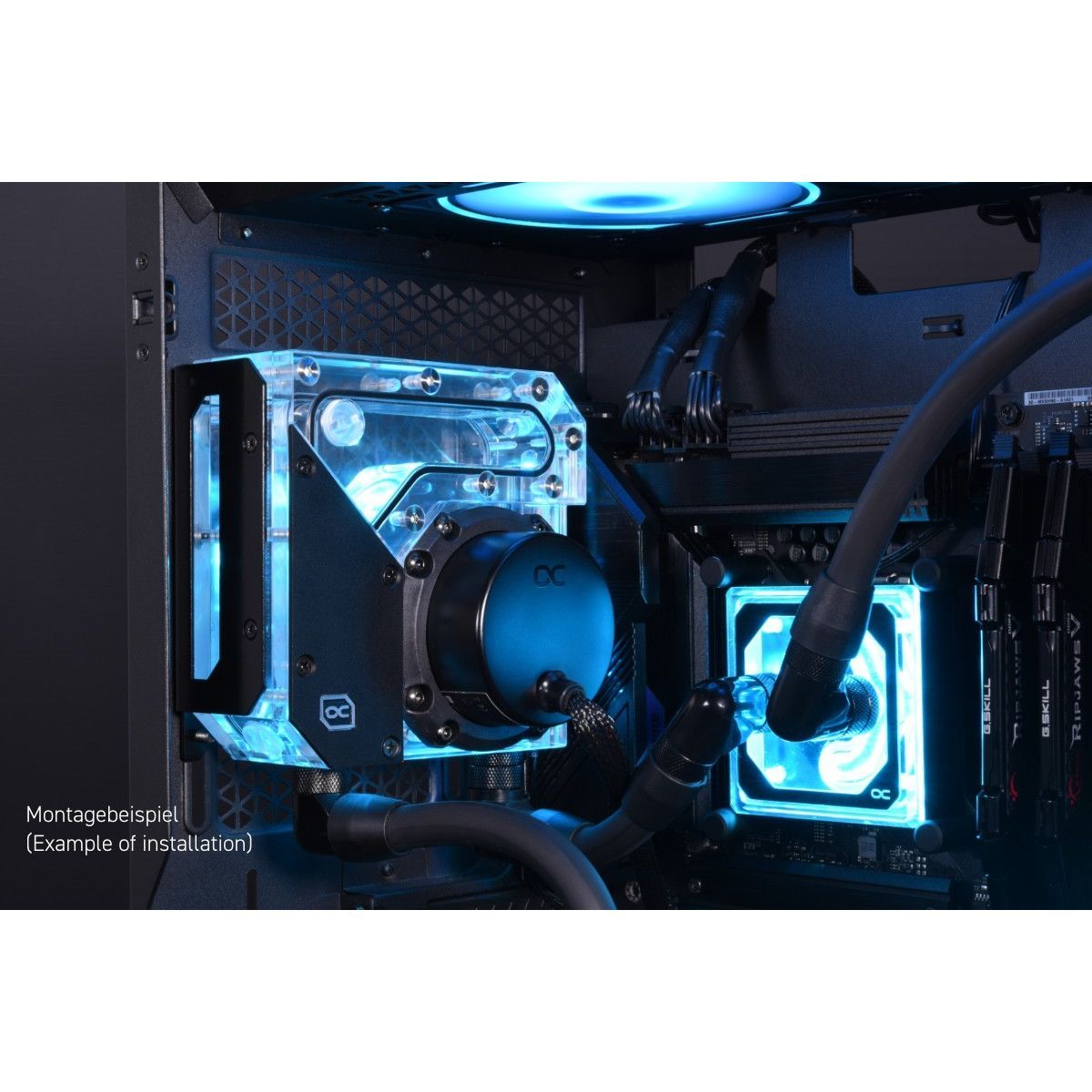 Alphacool Rise Flat Reservoir DDC with DDC310 pump