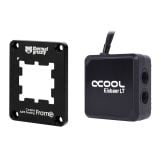Alphacool Eisbaer LT (Solo) CPU Water Block and Pump and Thermal Grizzly AM5 Contact Sealing Frame Bundle, Black