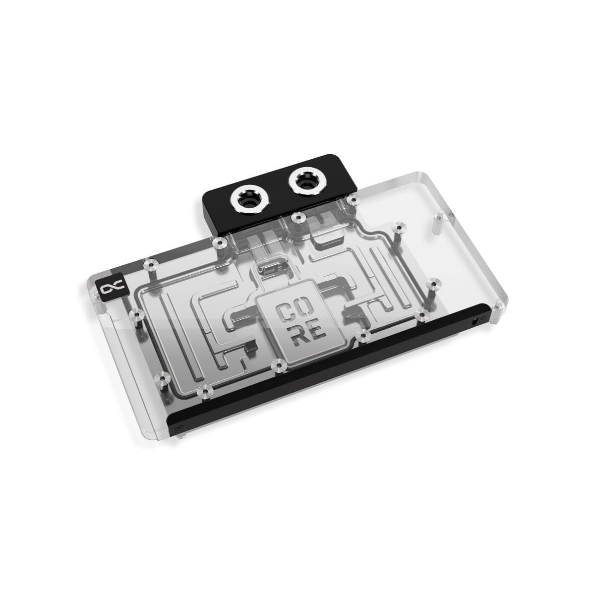 Alphacool Core RX 9070 XT Swift + Quicksilver GPU Water Block with