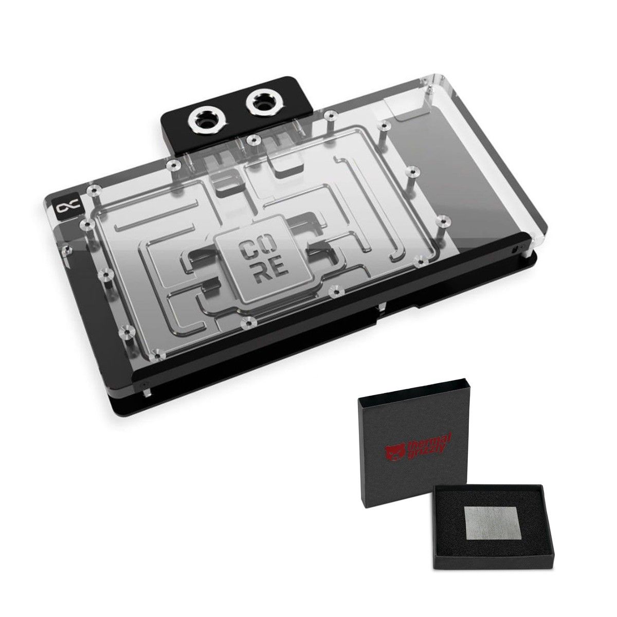 Alphacool Core Geforce RTX 5080 Solid AMP GPU Water Block with