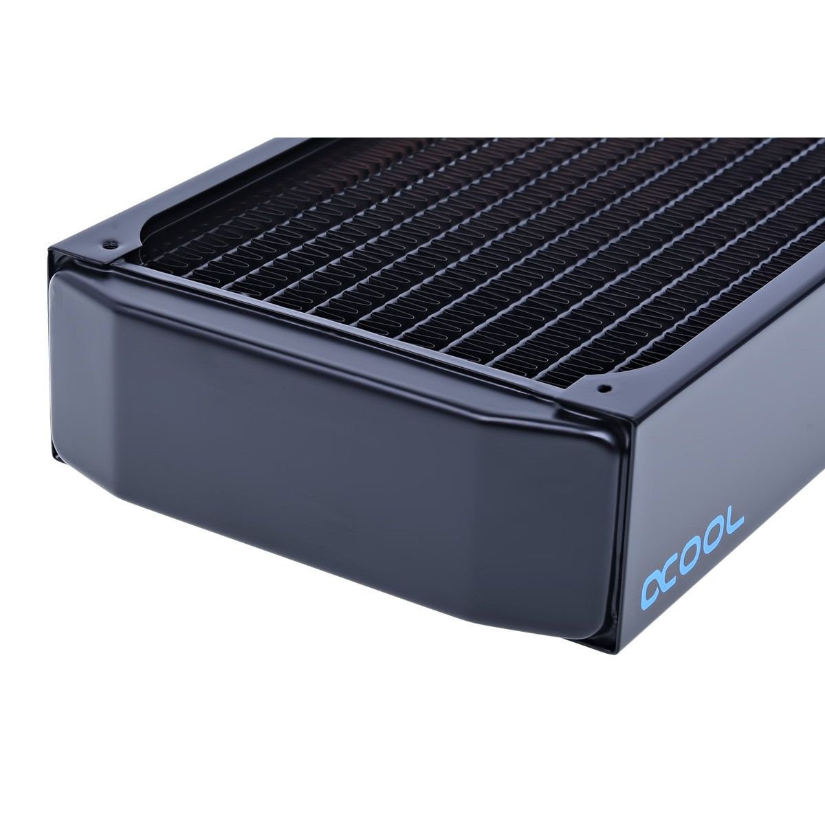 Alphacool NexXxos XT45 Full Copper Radiator, 420mm, Triple Fan, Black