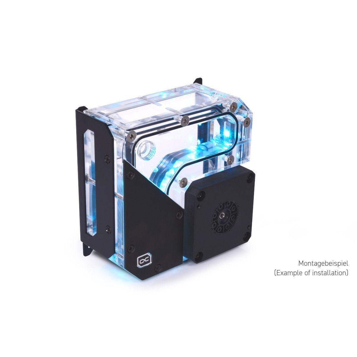 Alphacool Rise Flat Reservoir DDC with DDC310 pump