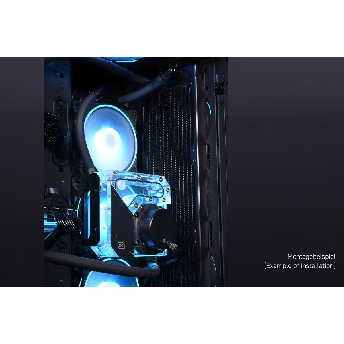 Alphacool Flat Reservoirリザーバータンクコンボ Alphacool Core Flat Reservoir 240 Right with VPP pump | Alphacool