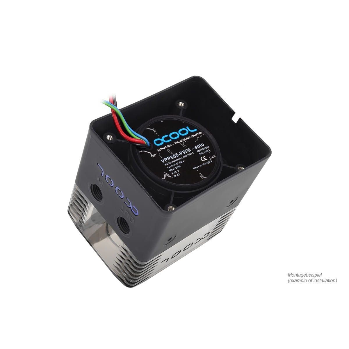 Alphacool Eisstation VPP Reservoir with D5 VPP655 PWM Pump