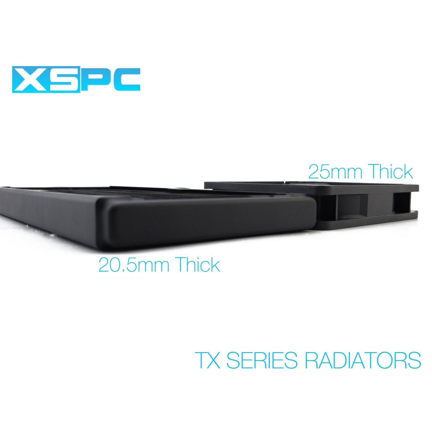 XSPC TX240 120mm Ultrathin Dual Fan Radiator