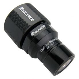 Koolance QD3 Male Quick Disconnect No-Spill Coupling, Compression for 13mm x 16mm (1/2in x 5/8in)